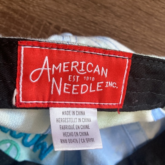 EUC Woodstock American Needle Ballpark Adjustable Hat - Blue - Picture 8 of 9